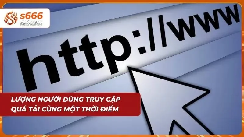 Biểu đồ lưu lượng truy cập tăng cao gây quá tải hệ thống