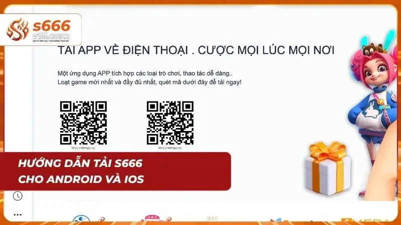 Minh họa tải ứng dụng trên điện thoại Android và iPhone